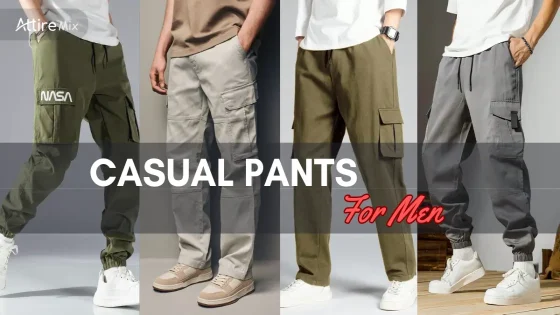 Best casual pants for men featuring cargo-style designs and modern aesthetics.