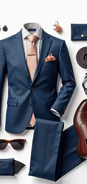 Crossbody bag for urban streetwear and suits for men