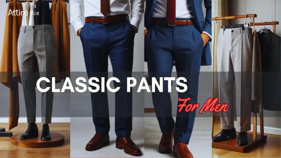 Men’s Classic Pants for Every Occasion