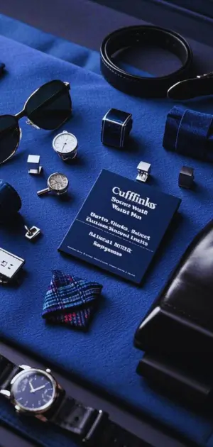 Accessories for Slim Fit Polyester Suits