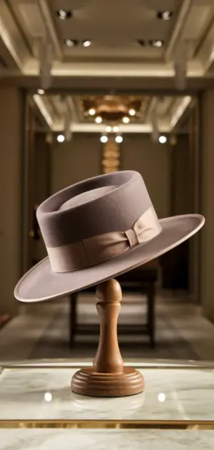 Single designer formal hat for men.