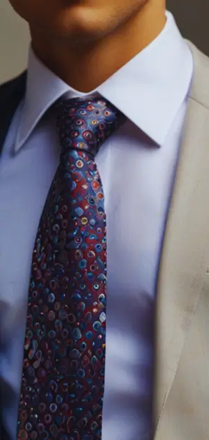 A tie bar and cufflinks paired with a black tie and dress shirt for formal wear.