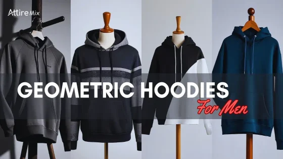 Men’s geometric hoodies in bold Aztec prints