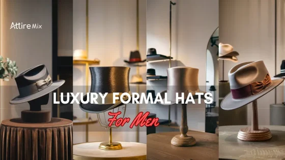 Collection of luxury hats for men