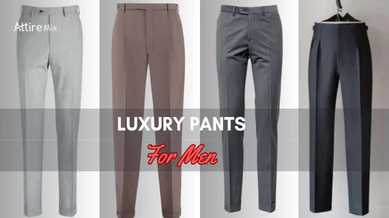 Assorted luxury pants for men