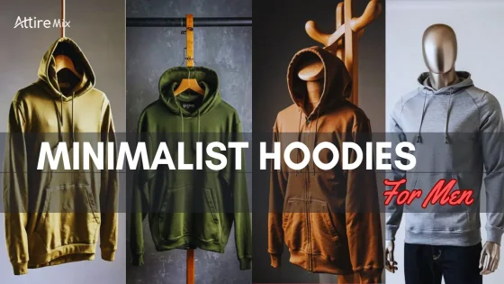 Minimalist hoodies for men in neutral tones with clean designs.