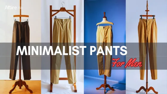 Men's minimalist pants with Gore-Tex® fabric for outdoor wear