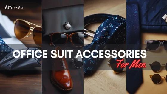 Men's Office Suit Accessories for Professional Attire