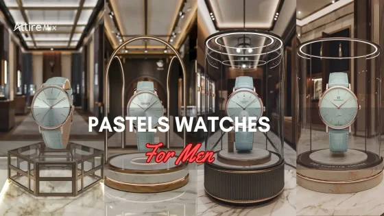 Collection of Pastels Watches For men with modern and elegant designs