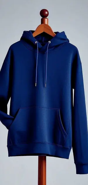 Oversized geometric hoodie with color block patterns