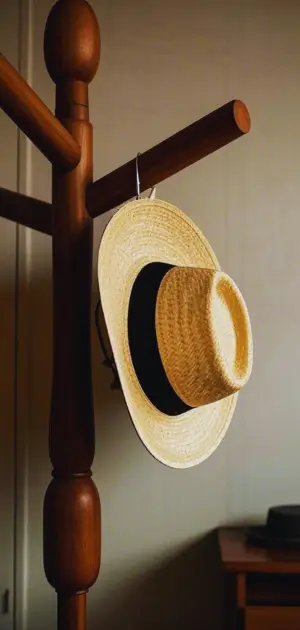Men’s summer outfit with Panama hat