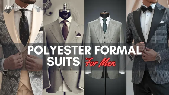 Men's polyester formal suits in stylish and elegant designs with formal coat suit for men.