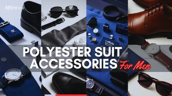 Stylish Polyester Suit Accessories for Men