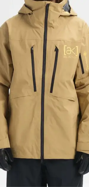 Stylish men’s athletic coat in tan, offering a sleek fit, durable fabric, and versatile design.