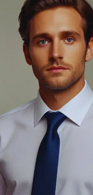 Bow tie with a crisp white shirt and tuxedo for men