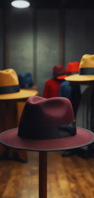 Straw Fedora Hat for Men’s Summer Style
