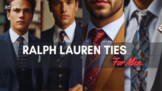 Ralph Lauren Silk Ties for Men in Striped and Plaid Patterns