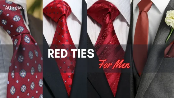 Red bow ties for men A selection of red ties for men showcasing formal and bold designs.