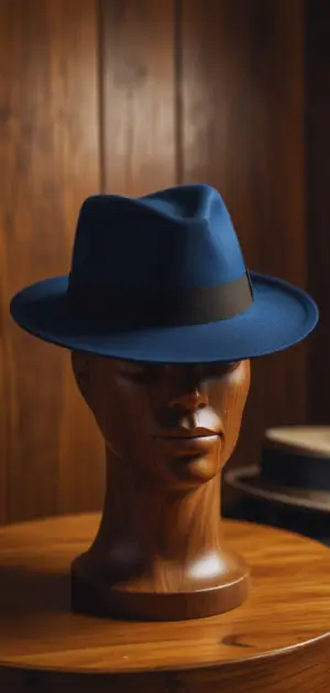 Wool Felt Fedora Hat for Men