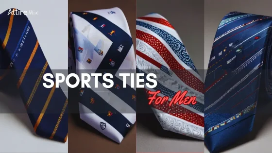 Stylish men's sports tie with a football-themed design in bold colors.