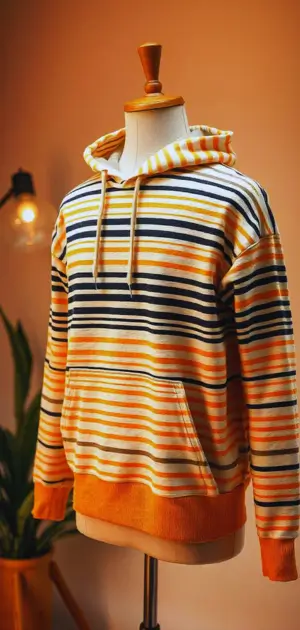 Men’s striped hoodies in various styles