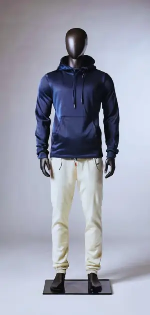 Oversized silk hoodie for men in vibrant pastel shades