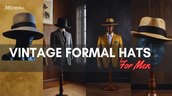 A classic wool fedora hat with grosgrain ribbon