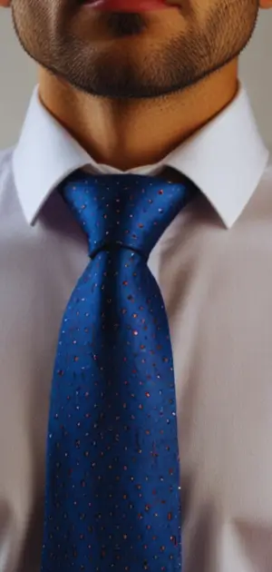 Affordable casual ties displayed in various solid colors.