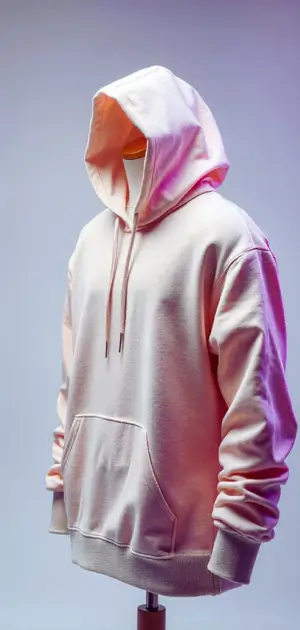 Oversized olive hoodie with front pocket