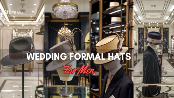 Collection of Wedding Formal Hats For Men