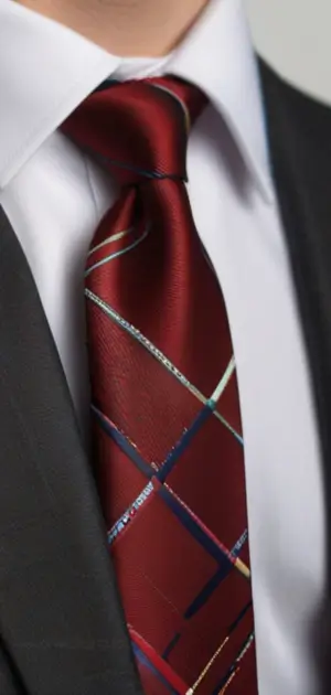 Silk travel ties with a compact tie case.