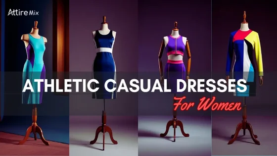 Versatile athletic casual dress for women