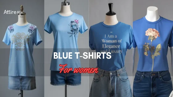 Collection of Blue T-Shirts For women