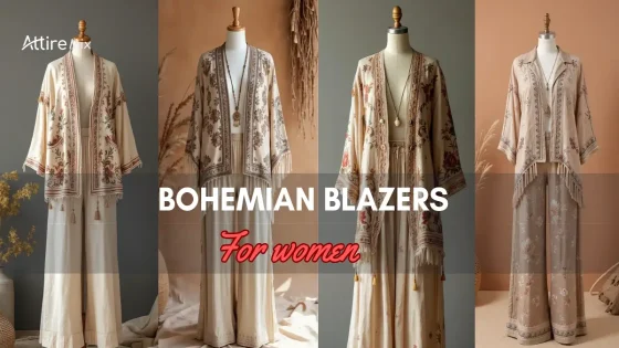 Collection of bohemian blazers for women