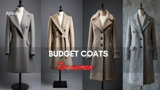 Assortment of Budget Coats For Women on mannequins