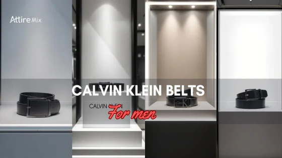 Collection of Calvin Klein belts for men