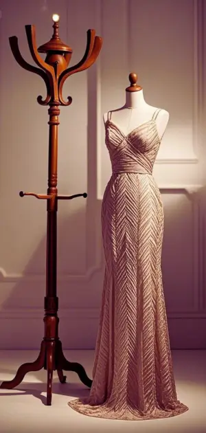 Boho vintage maxi dress for casual events.
