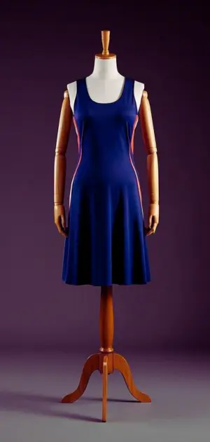 Breathable athletic casual dress for women