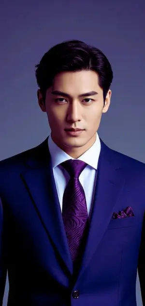 Wool Purple and Linen Ties for Men’s Summer Outfits