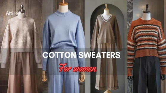 Elegant collection of Cotton Sweaters For women