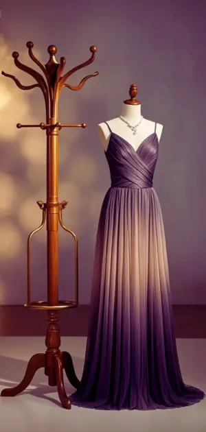 Fit-and-flare 1950s retro dress for women.