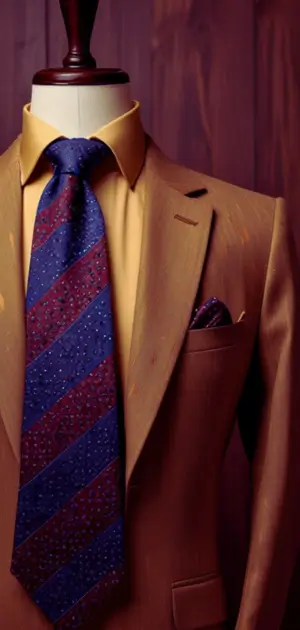Floral Skinny Ties for Fall Weddings and Formal Events