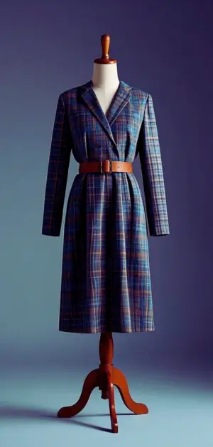 plaid casual dresses for women.