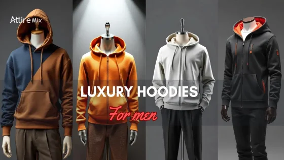 Collection of luxury hoodies for men