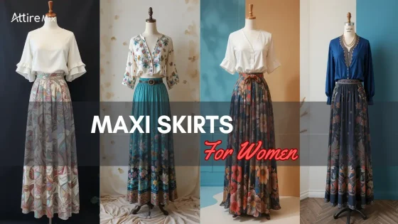 Beautiful maxi skirts tailored for stylish, confident women.