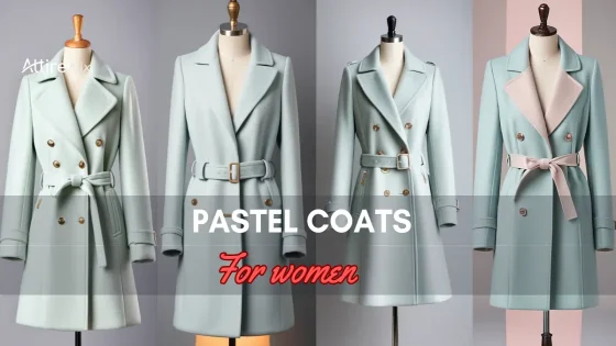Collection of stylish Pastel Coats For Women