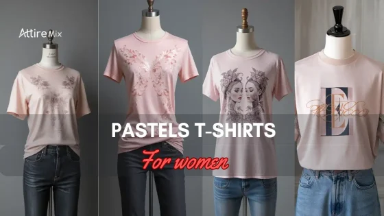 Collection of Pastels T-Shirts For women.