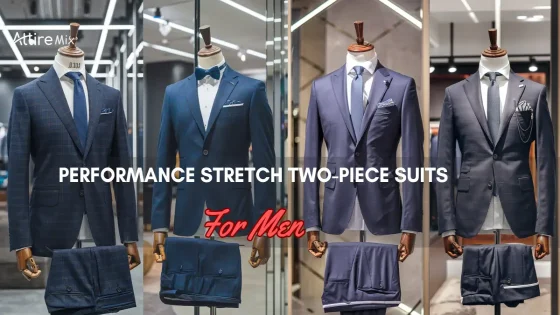 Assortment of Performance Stretch Two-Piece Suits for men