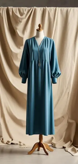 Women wearing a casual maxi dress.