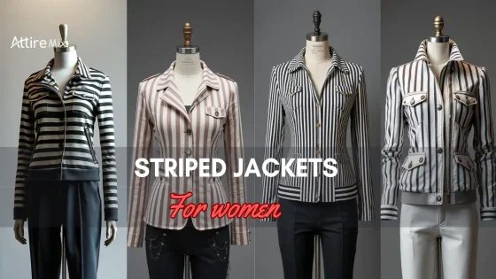 Collection of Striped Jackets For Women